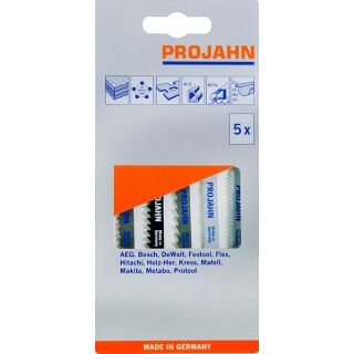 Stichsägeblatt PW7530 HCS 100x9,4x1,27mm - Verzahnung 3mm - 5er Pack Verkauf