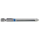 1/4" markierter Bit Pozidriv Nr 3 3er Pack L75 mm...