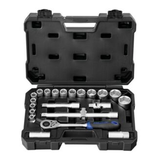 1/2" Steckschlüssel Satz 22tlg proficraft, 72 Zahn Knarre Verkauf