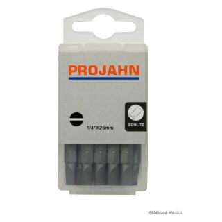 1/4" Bit Schlitz 4,5 x 0,6 mm 10er Pack L25 mm Verkauf