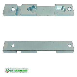 SIEGENIA Kippschließblech 520 TL Nachbau in hell verzinkt 113 x 19mm FachVR5/077
