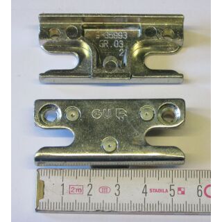 GU Schließblech Schließplatte 9-35993 GR.03, 55 x 24mm FachX2961