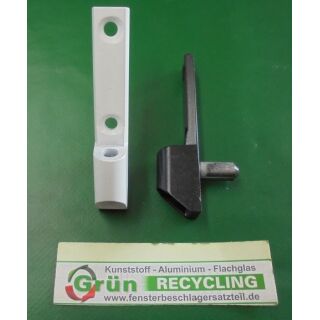 WINKHAUS Ecklager 77 x 13 mm, Haltezapfen 17 x 8 mm, Nachbau aus hochwertigem Stahl hell verzinkt FachVR5/309