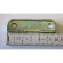 Schließblech 16 halbrund Druckguß 60x16x8mm...
