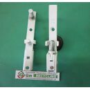 GU * Ecklager UF8-878 110 x 13 mm, 2 Haltezapfen 22 x7...