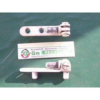 WINKHAUS Ecklager 75x15mm, Zapfen 18x8mm, 2 Haltezapfen 12x8mm, weiss FachVR4/062