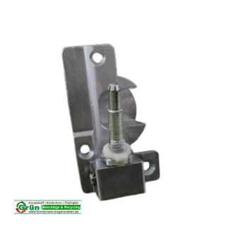 AUBI Ecklager Topfecklager 011L EB011 60 x 38mm für 11mm Falzluft Topf Ø 34mm Links Nachbau in hell verzinkt FachVR5/526