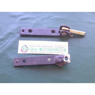 SIEGENIA Ecklager A0118 92x14mm braun Zapfenlänge 30mm Zapfendurchmesser 8mm SchrankP290/5
