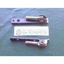 SIEGENIA Ecklager A0118 92x14mm braun Zapfenlänge 30mm Zapfendurchmesser 8mm SchrankP290/5