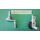 Ecklager 42x14mm, Gewindehaltezapfen 30x8mm, Zapfen 20x8mm, SchrankP290/3