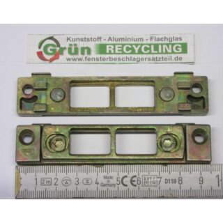 ROTO Riegelblech Schließblech für Kantenriegel 648234450020, 6482323400, 95 x 19mm FachX1977