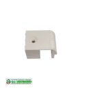 Helmitin Schließblech Kunststoff 40x30x20mm weiß P-435/2 NACHDRUCK