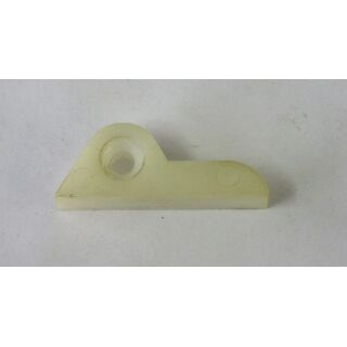 ROPLASTO Schließblech Kunststoff 39x14x10mm weiß FachP4611
