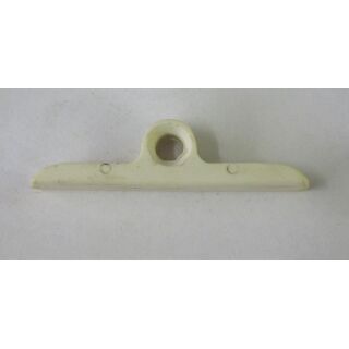 Schließblech Kunststoff 53x13x8mm weiß SchrankP389/5