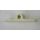 Schließblech Kunststoff 53x13x8mm weiß SchrankP389/5