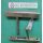 ROTO * Eckband Einschlagband 102 x 12 mm, 2 Haltezapfen 60 oder 100 und 8 x 8 mm, ( Alternativ zu R600A3100 ) SchrankP286/2