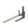 ROTO Centro Falz Eckband R600B75 DIN RECHTS 9016 E12/18 für Holzelemente mit 11 mm Falzluft FachX1298