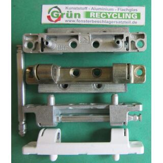 ROTO Axerlager Scherenlager 859650004020 od. 859650004000 , 89 x 14 mm, 2 Haltezapfen 8 x 6 mm, farbig, FachC14/1