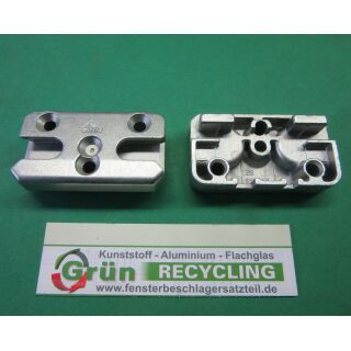 ROTO Schließblech 821374 / 382005 für Pilzzapfen50x28mm mit Aufdruck WIES Fach3965
