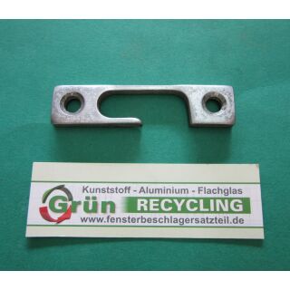 Schließblech kantig für Kantengetriebe 16x70 mm SchrankP301/7
