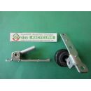 Ecklager silber, 75x12mm, Haltezapfen 2x2mm, Zapfen...