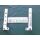 WINKHAUS Ecklager EL.K. 6-3-16 , 90x23mm, Zapfen 40x6mm, Haltezapfen 16x6mm, weiß, Rechts SchrankP289/1