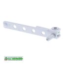 WINKHAUS Ecklager ESV 6-3-16 , 90x12mm, Zapfen 25x7mm, Haltezapfen 16x6mm, weiß Gebrauchtware FachVR4/067