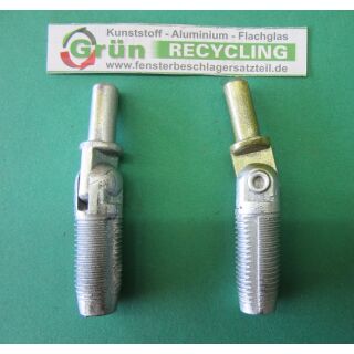 Ecklager, 46 x 14 mm, Haltezapfen zum Einschrauben 29 x 14 mm, Zapfen ca. 19 x 8 mm, FachP4783