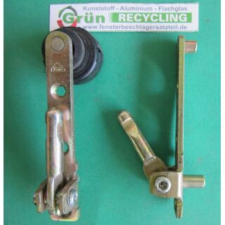 ROTO Ecklager 95 x 16 mm, Haltezapfen 12 + 7 x 7 mm, Zapfen 30 x 8 mm   ScrankP297/3