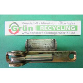 WINKHAUS Ecklager EWT-19,  13-11 rechts,  73 x 12 mm,  breite mit Topf 25 mm, Zapfen 25  x 7 mm