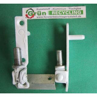 Ecklager , 84 x 13 mm, Haltezapfen 20 x 6 mm, Zapfen 19 x 8 mm, SchrankP297/5