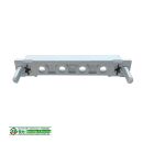 WINKHAUS Axerlager Scherenlager SWS 16-6, 89 x 15 mm, 2 Haltezapfen 16 x 6 mm, Lagerstift 77 mm weiß  FachC5/2