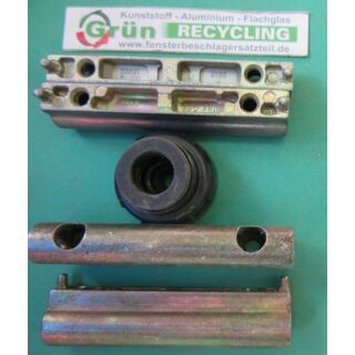 ROTO Eckband 65521 56900, 5521569, 74 x 12 mm, Falz 9 mm, 2 Haltezapfen 4 x 3 mm SchrankP276/2