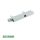 WINKHAUS Eckband FK-F19-6/21, 90 x 11 mm, Falz 9 mm, 2 Haltezapfen 20 x 6 mm, weiß, mit Flügeldrehbremse Gebrauchtware FachVR4/019