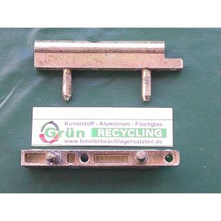 WINKHAUS Eckband FK19- 6/21, FK19 6/21, 90 x 11 mm, Falz 9 mm, 2 Haltezapfen 19 x 6 mm, Gold FachVR4/025