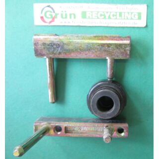 SIEGENIA Eckband KF D6X16/16 59, 69 x 12 mm, 2 Haltezapfen 16 und 36 x 6 mm, Gold FachVR4/001 + FachPB