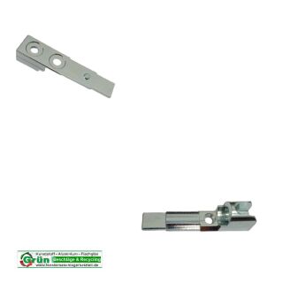 Geze Ecklager 008301 71x15 mm NACHBAU in Hell Verzinkt FachVR5/281