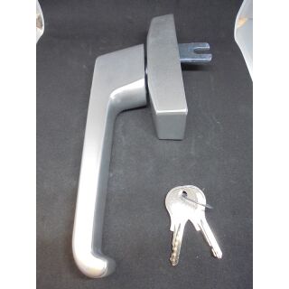 WSS  Schlechtendahl Fensterhebel   84  mm Lochabstand absperrbar abschliessbar