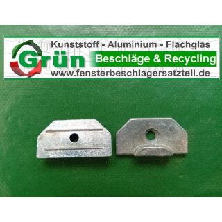 NOTTER Schließblech zum schrauben 38x19 mm FachP4827