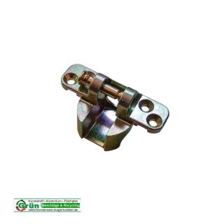 SIEGENIA Axerlager Scherenlager 12 11 202, 66 x18 mm, mit Topf 33 mm, Topfdurchmesser 34 mm,Lagerstift 29 mm, FachP4872