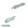 GEZE Wicona Fingerriegel Kippriegel 061547, 110 x 23mm  links Nachbau FachVR5/394