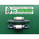 Auflauf mit Rolle 55x8 mm mit 2 Anschraublöcher...