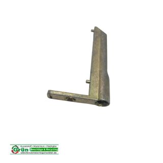 ROTO Eckband 6552155900, 655211559, 2 Haltezapfen 3 x 3 mm, 2 Schraublöcher, FachVR4/037