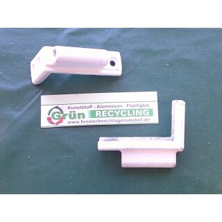 SCHÜCO Eckband, 58 x 46 mm, weiß FachVR4/049