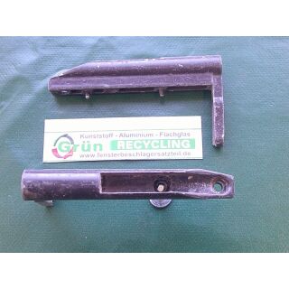 Eckband 6400-80, 92 x 50 mm, 2 Haltezapfen 4 x 3 mm, Braun, FachVR4/043