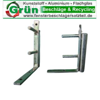 Eckband 103 x 87 mm, 2 Haltezapfen 35 x 6 mm, SchrankP285/8