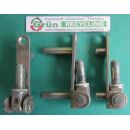Ecklager 71 x19 mm mit 2 Haltezapfen 10 oder 30 x7 mm,