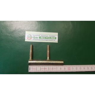 Eckband, Einschlagband, 85 x 13 mm, 2 Einschlagzapfen 37 x 7,5 mm Konisch  FachX1508