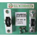 HUECK Laufrollen Laufwerk 1062000, 70 x19,5 mm, Laufrad...