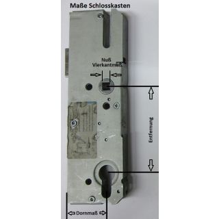 Getriebe-Reparaturschloss für KFV Mehrfachverriegelungen in Dornmaß 20/65/72-80 